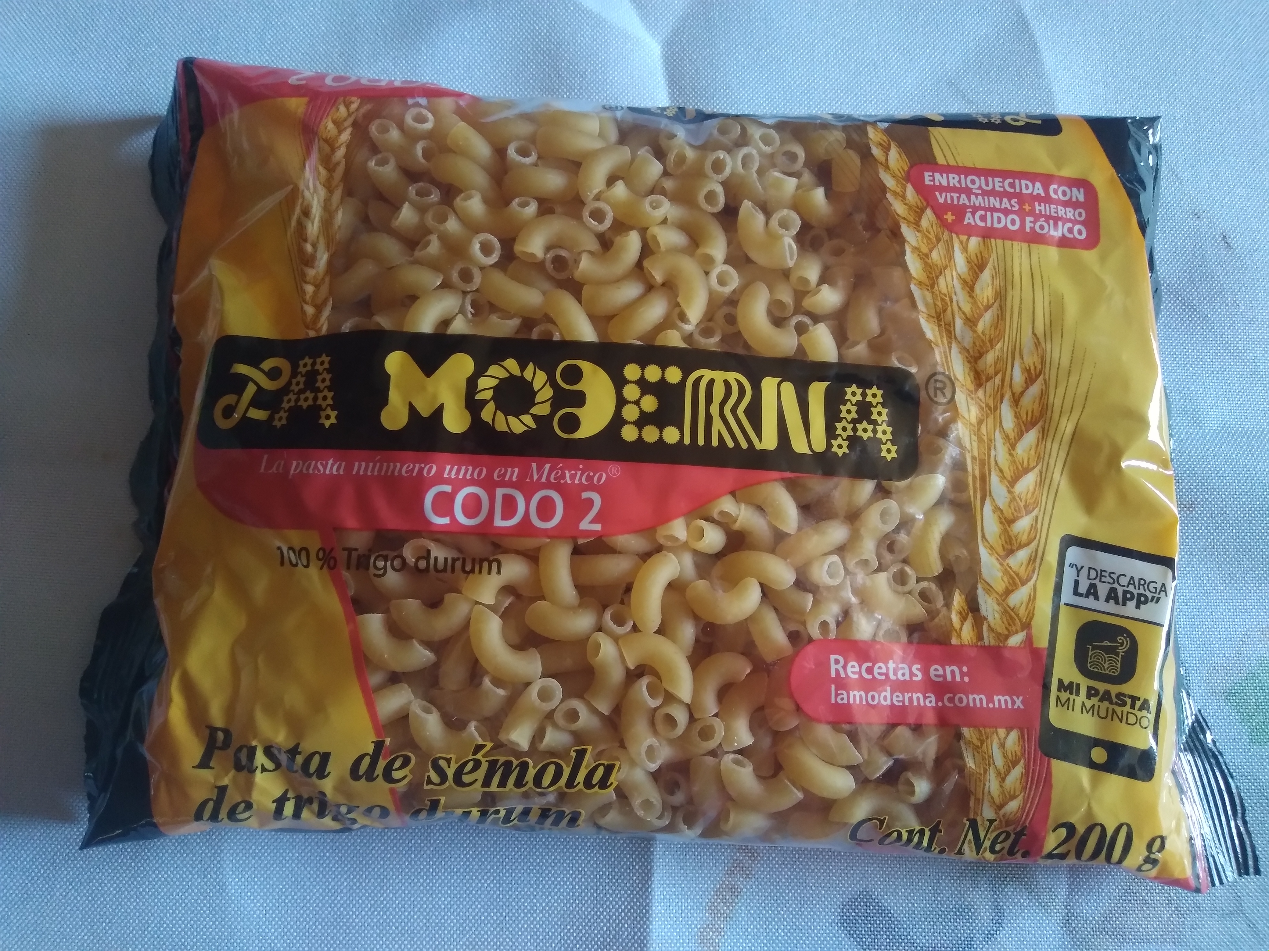 SOPAS LA MODERNA BOLSA 200 G