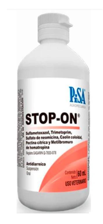 STOP ON ANTIBIOTICO ANTIDIARREICA  60 ML